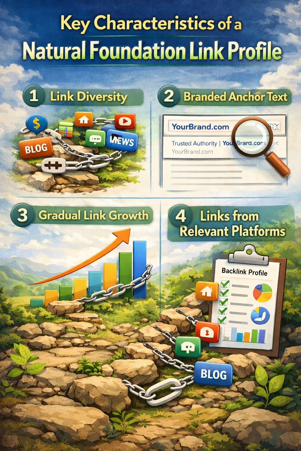 Key Characteristics of a Natural Foundation Link Profile
