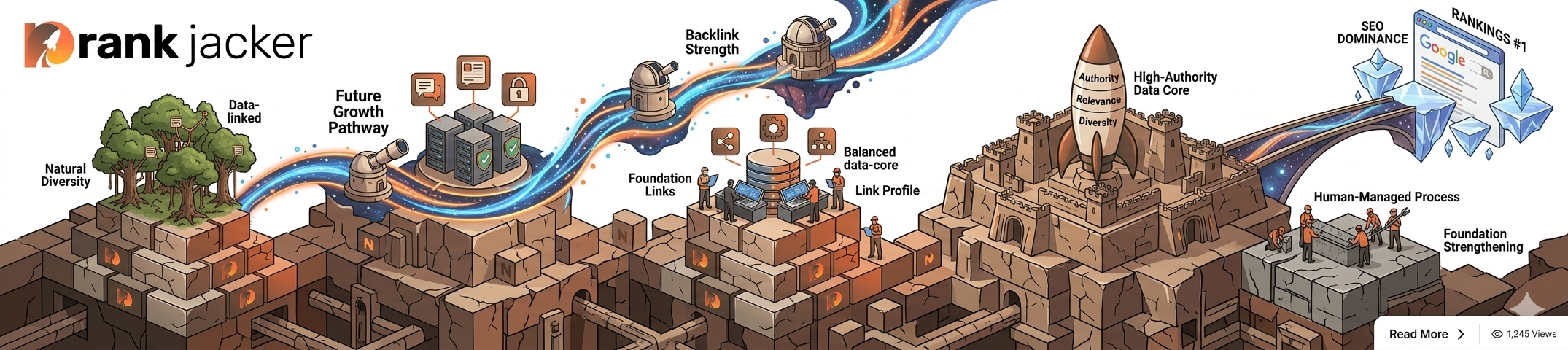 The Role of Foundation Links in a Natural Link-Building Strategy